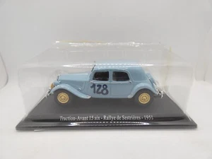 Citroen Traction Anteriore 15 Six Rally Sestriere 1951 #128 1/43 Atlas - Foto 1 di 1
