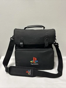 Official Sony PlayStation Original PS1 Carry Case Bag Messenger Logo W/ Strap - Picture 1 of 10
