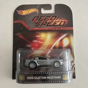 Hot Wheels Retro Entertainment Need For Speed 2014 Custom Mustang - Picture 1 of 14