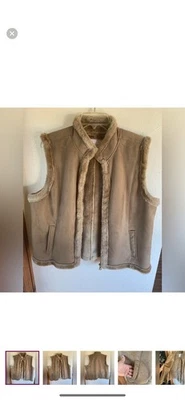 Fall/ Winter Weather zipped vest women’s size large Foto 1 de 4