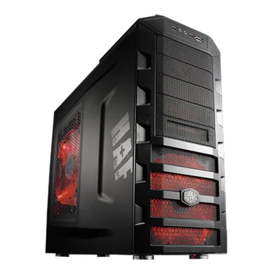 Cooler Master 922 HAF Black Gaming PC case with power supply - Image 1 of 4