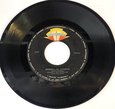 Nelson Y Sus Estrellas - El Rey Del Aji / Aprieta El Tumbao (7") - Image 1 of 2
