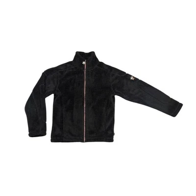 Rossignol Full Zip Fleece Jacket Mid Layer Black Ski Skiing Winter Womens Medium - Image 1 of 4