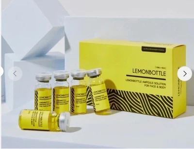 Botella de limón para rostro y cuerpo - CAJA de 5 botellas 2027 COREA Foto 1 de 4