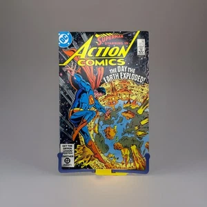 Action Comics # 550 | Day Earth Exploded Superman Bronze Age DC Comics 1983 VF+ - Picture 1 of 4