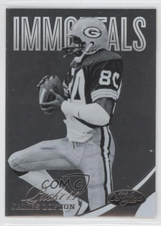 2012 Certified Immortals /999 James Lofton #184 HOF - Image 1 of 2