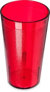 Stackable Tumbler Plastic Tumbler with Pebbled Exterior for Restaurants, Cate... - Picture 1 of 8