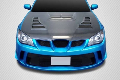 For 2006-2007 Impreza WRX STI Carbon Creations DriTech TS-1 Hood - 1 Piece - Изображение 1 из 4