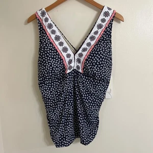 Costume da bagno Anne Cole tankini top 18w nuovo - Foto 1 di 2