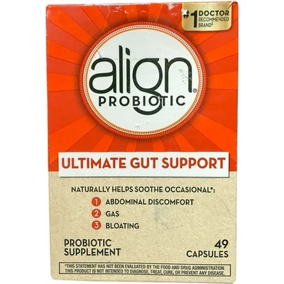 Align Probiotic Ultimate Gut Digestive Balance & Immune Support 28 Ct 9/26 READ - Image 1 of 4