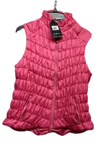 IBKUL Sorona Aura Women's XL Polyester Hot Pink Quilted Puffer Vest (I2) - Picture 1 of 5