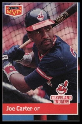 Joe Carter 1988 Donruss Bonus MVPs #BC-9 Cleveland Indians Baseball Card - Image 1 of 2
