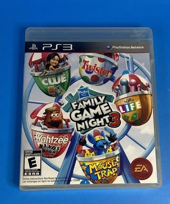 Hasbro Family Game Night 3 CIB (Nintendo Wii, 2010) - Image 1 of 2