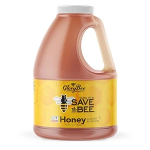GloryBee, miel pura mezcla de trébol, 100 % grado A de EE. UU. 5 lb - Imagen 1 de 6