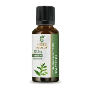 Tea Tree Essential Oil-(Melaleuca alternifolia)-100% Pure Undiluted Oil 5-1000ML - Picture 1 of 10