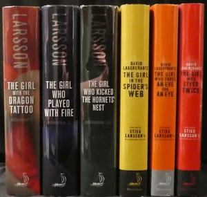 Larsson, Stieg & Lagercrantz, David. Millennium Series. 6 Vols. All First Eds. - Picture 1 of 1