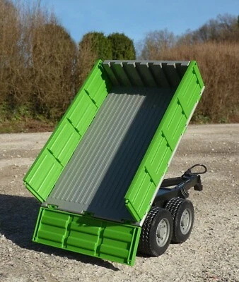 RC BORDWAND ANHÄNGER mit KIPPFUNKTION für RC Traktor Fendt "TOP QUALITÄT" 412412 - Bild 1 von 4