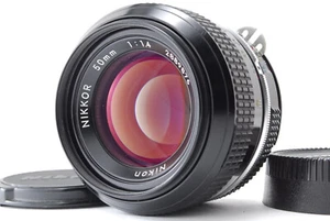 (Eccellente+5) Nikon NIKKOR AI 50mm f1.4 MF obiettivo standard per reflex DSLR dal GIAPPONE - Foto 1 di 8