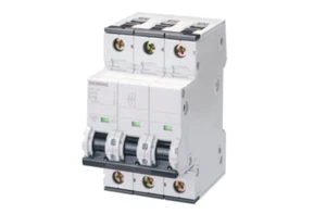 Siemens Tripple Pole MCB Mini Circuit Breakers 5SY4320-6 400v 20ka B20 - Picture 1 of 12