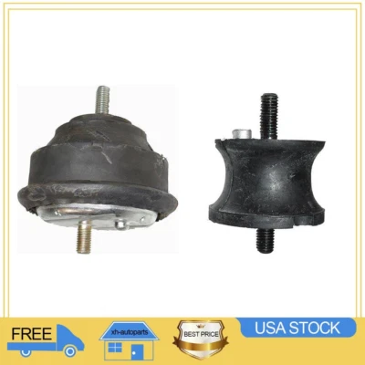 Engine&Trans Mount Set of 2 AT/MT for 2001-2005 BMW 325XI 2.5L AWD 5 Spd-XH - Image 1 of 4