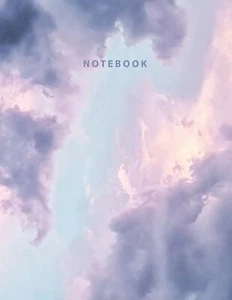 Notebook With Clouds Paperback 8.5 x 11 college ruled - Imagen 1 de 1