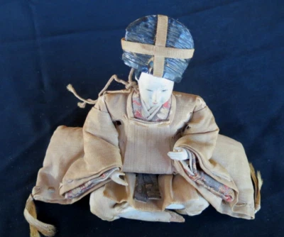 Antigua muñeca Emperador Palacio Imperial Takeda Japonesa Original Período Edo Foto 1 de 4