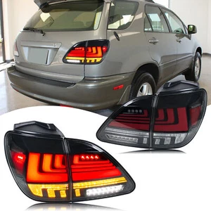 LED Tail Lights for Lexus RX300 1999-2003 Dynamic Signal Rear Lamps Assembly - Picture 1 of 5