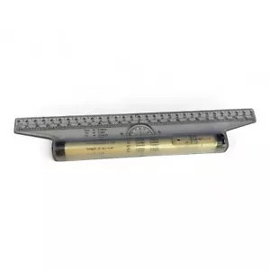 Multifunctional Clear Rolling Ruler For Measuring/ Horizontal Ruler 12 Inch - Picture 1 of 4