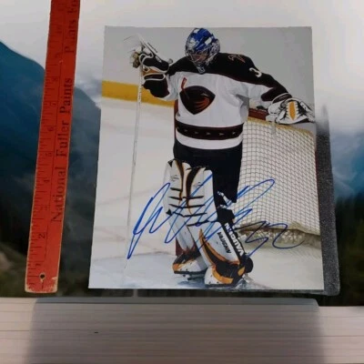 FOTO 8×10 FIRMADA POR KARI LEHTONEN ATLANTA THRASHERS AUTOGRAFIADA NHL 📸 SIN CERTIFICADO DE AUTENTICIDAD  Foto 1 de 4