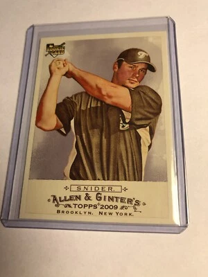 2009 Topps Allen & Ginter Rookie Travis Snider #201 RC SP - Image 1 of 2