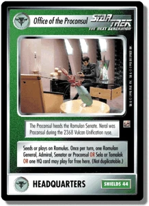 Office of the Proconsul - The Dominion - Star Trek CCG 1E - Imagen 1 de 1
