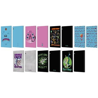 RICK AND MORTY SEASON 4 GRAPHICS LEATHER BOOK CASE FOR HUAWEI XIAOMI TABLET Foto 1 de 4