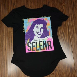 Selena T Shirt Damen Größe M schwarz - Bild 1 von 9