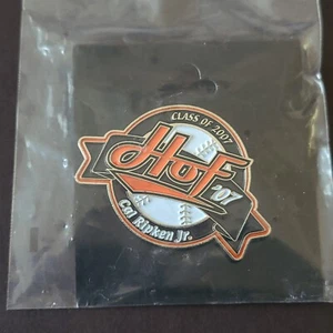 Rare Hall Of Fame Class of 2007 Cal Ripken Jr. Lapel-Hat Pin Baltimore Orioles - Picture 1 of 4