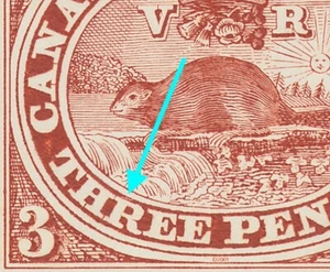 aq. ERROR ACCENT ABOVE "R" ** BEAVER =SOS= CANADA POST-150TH 2001#1900i ec291 - Picture 1 of 3