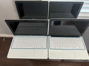Lot 4 HP CB2 Chromebook 11-SMB0 11.6" for parts no working - Picture 1 of 6