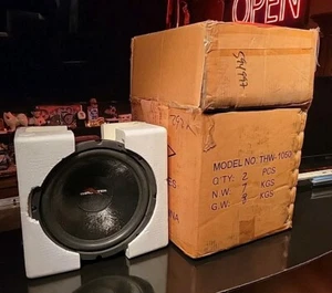 Thruster THW1050 10" Subwoofer Paar neu im Karton gut gemacht! Super schneller Versand! - Bild 1 von 5