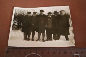 splendida vecchia foto - gruppo uomini - la guardia dei razzi - maestro di boxe W. Lohmann? - Foto 1 di 3