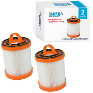 2x HQRP Dust Cup Filters for Eureka 5700 5800 Series Litespeed Vacuums, DCF-3