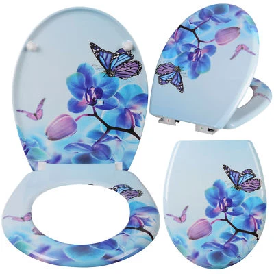 Toilettensitz Toilettendeckel WC Deckel Duroplast Brille Sitz Klobrille WS2448 - Bild 1 von 4