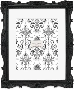 Vintage-Inspired 11x14 Black Resin Picture Frame – Wall Mount & Easy Gallery - Picture 1 of 3