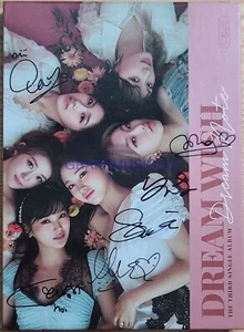 Dream Note Dreamwish 3er Single K-POP REAL FIRMADO AUTOGRAFIADO PROMO CD #10 - Imagen 1 de 3