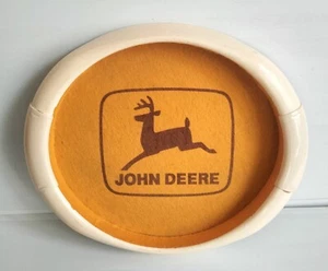 Vintage Rare Plateau Publicitaire Piste de Dés John Deere Advertising Dice Tray - Imagen 1 de 24