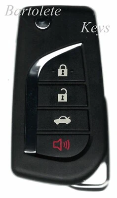 Keyless Remote Control Car Key Fob Fits 2018 2019 2020 2021 Toyota Camry Corolla - Image 1 of 4