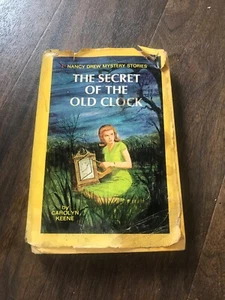 #1 Nancy Drew  The Secret of the Old Clock HB/DJ Book Club Edition - Bild 1 von 3