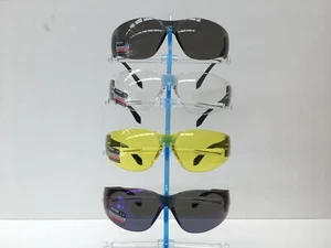 Wrap Style Safety Glasses 4 Different Lens Colours UV 400 AS/NZS Certified - Picture 1 of 12