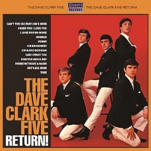 DAVE CLARK FIVE The Dave Clark Five Return! w/ Bonus Tracks JAPAN CD NEW - Image 1 of 1