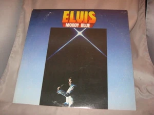 Elvis Presley Moody Blue LP USED AFL1-2428 Blue Vinyl[INV13] - Bild 1 von 6