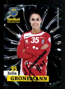 Julia Gronemann Autogrammkarte Buxtehuder SV 2018-19 Handball + A 237813 - Bild 1 von 2