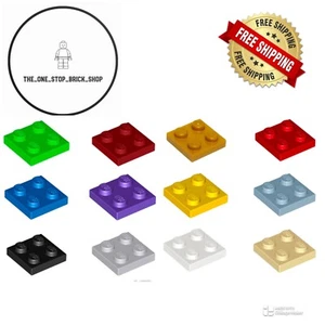 LEGO 2 x 2 Plate ( 10 Pack ) 3022 Choose Colour NEW FREE P&P - Picture 1 of 27